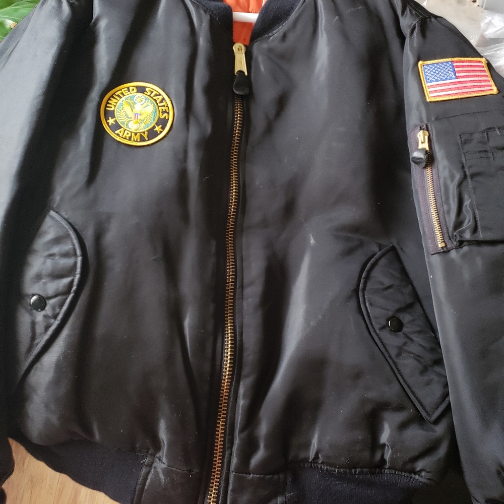 Collectible Army bomber coat